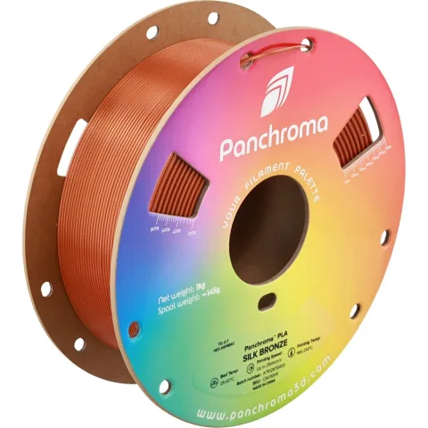 Пластик для 3D-принтера Polymaker PLA PANCHROMA SILK 1,75mm 1kg BRONZE (CA03004)