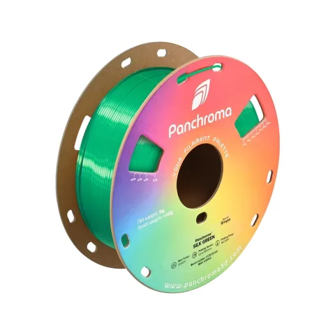 Пластик для 3D-принтера Polymaker PLA PANCHROMA SILK 1,75mm 1kg GREEN (CA03007)
