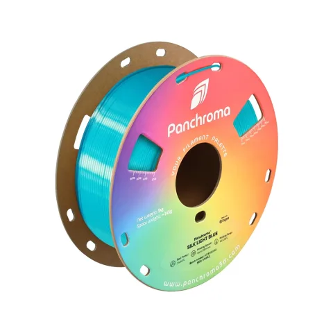 Пластик для 3D-принтера Polymaker PLA PANCHROMA SILK 1,75mm 1kg LIGHT BLUE (CA03008)