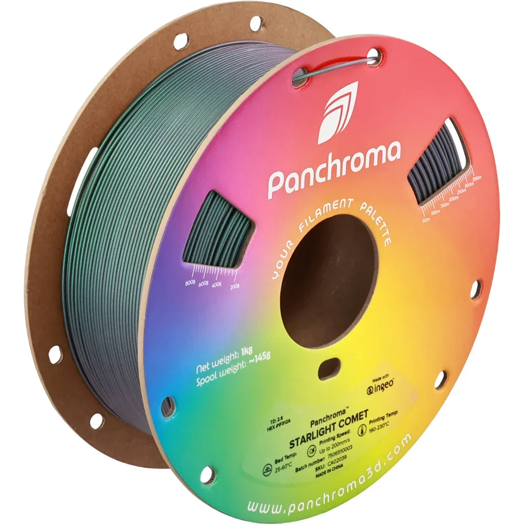 Пластик для 3D-принтера Polymaker PLA PANCHROMA STARLIGHT 1,75mm 1kg COMET (CA02039)