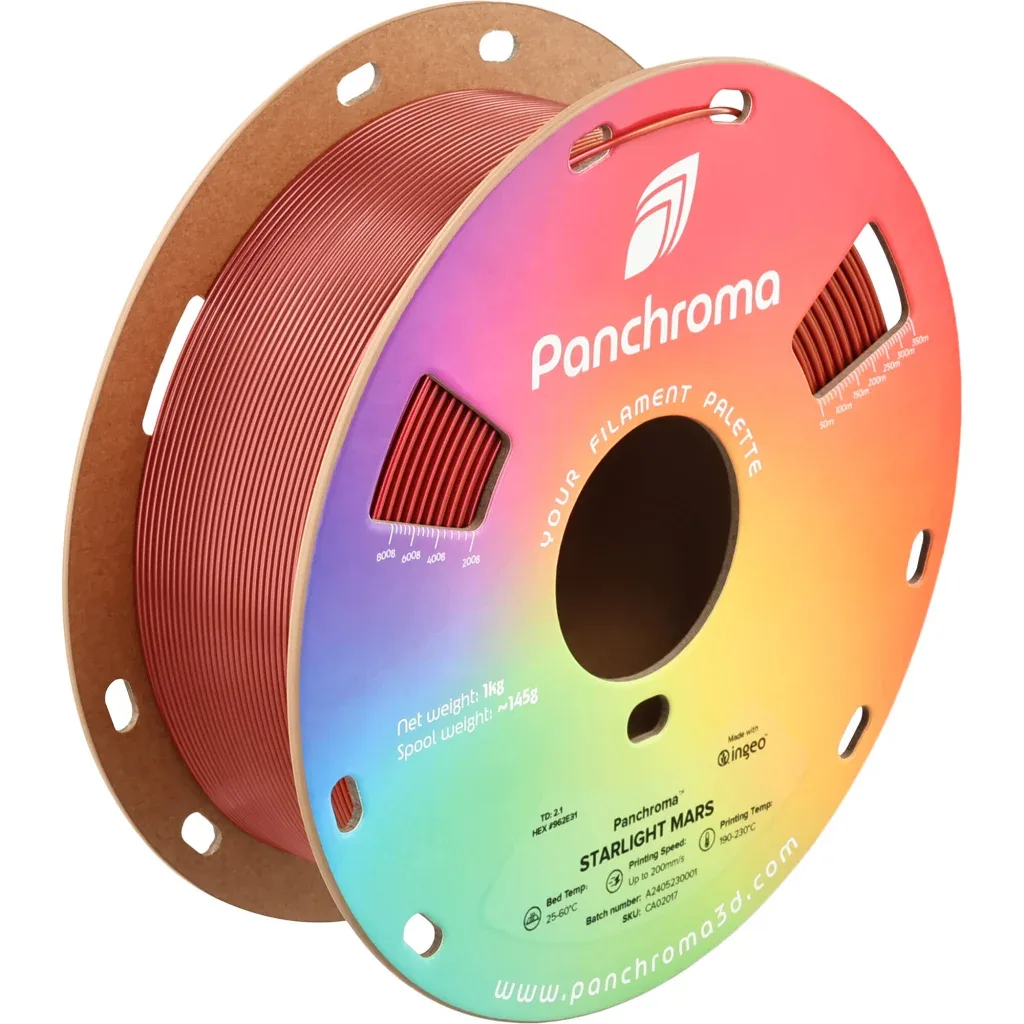 Пластик для 3D-принтера Polymaker PLA PANCHROMA STARLIGHT 1,75mm 1kg MARS (CA02017)
