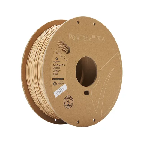 Пластик для 3D-принтера Polymaker PLA PolyTerra 1,75mm 1kg BROWN, PEANUT (PM70909)