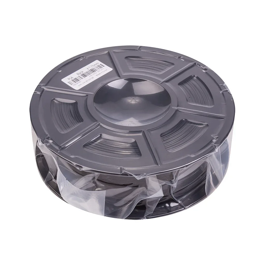 Пластик для 3D-принтера PowerPlant PLA, 1.75 мм, 1kg, black (PT812936)