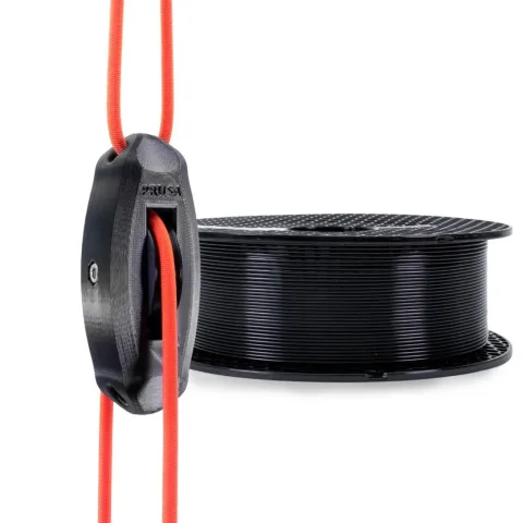 Пластик для 3D-принтера Prusament PC Blend 1.75 mm Jet Black 970g (PCBLJETBLCK970G)