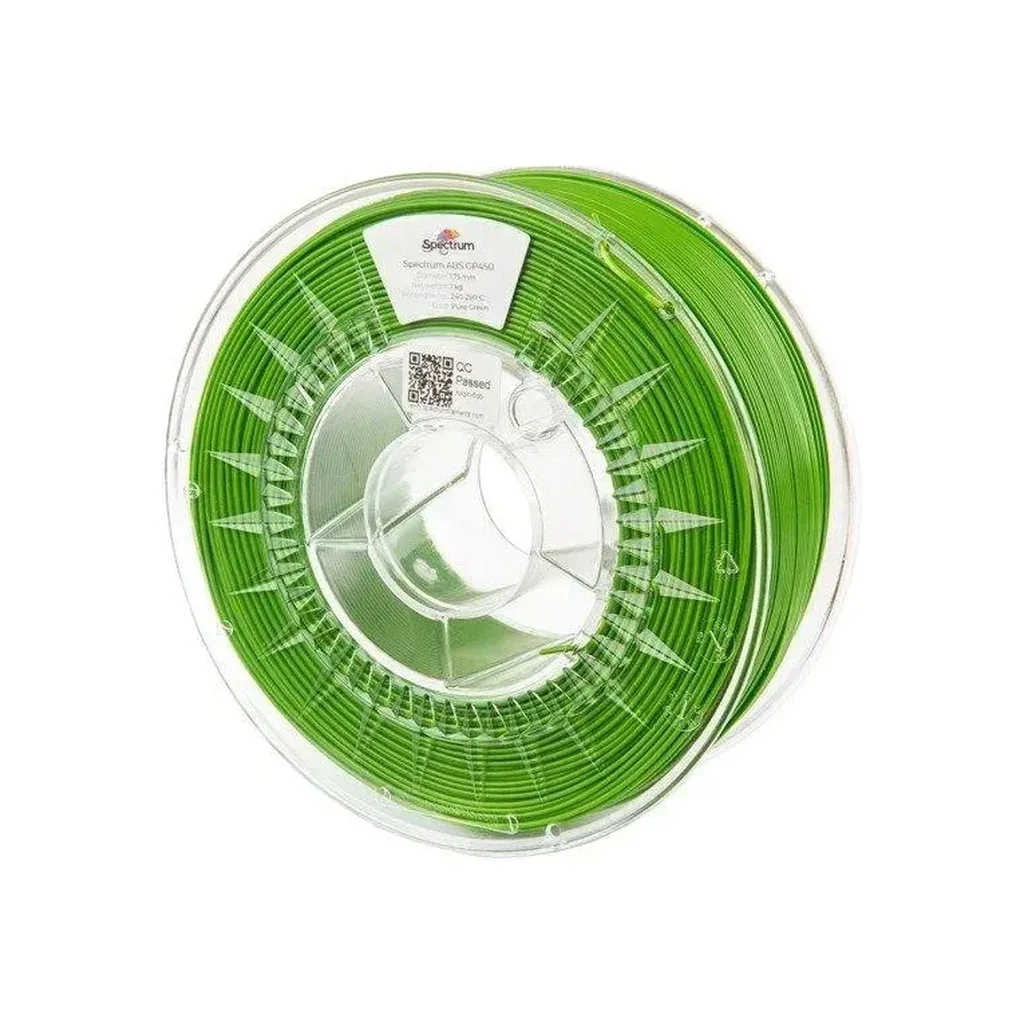 Пластик для 3D-принтера Spectrum ABS GP450 1.75mm 1kg PURE GREEN (80352)
