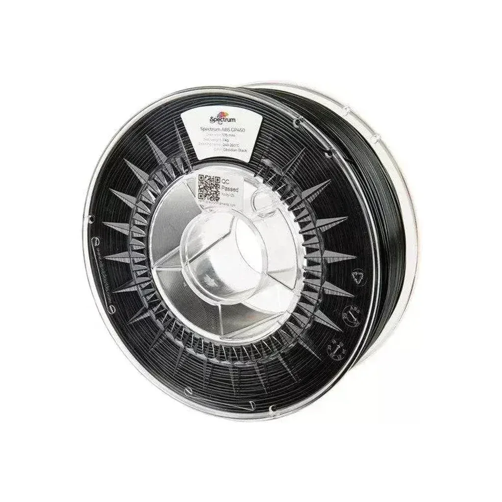 Пластик для 3D-принтера Spectrum ABS Kevlar 1.75mm 0.75kg BLACK (80564)
