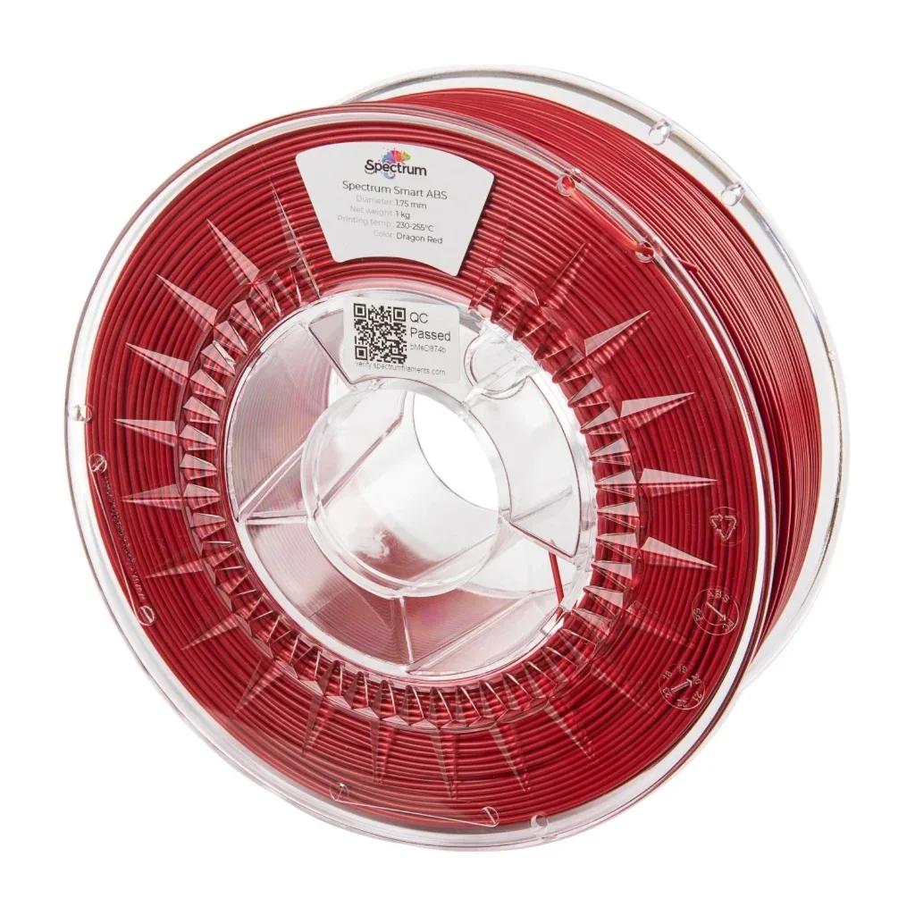 Пластик для 3D-принтера Spectrum ABS Smart 1.75mm 1kg DRAGON RED (80089)
