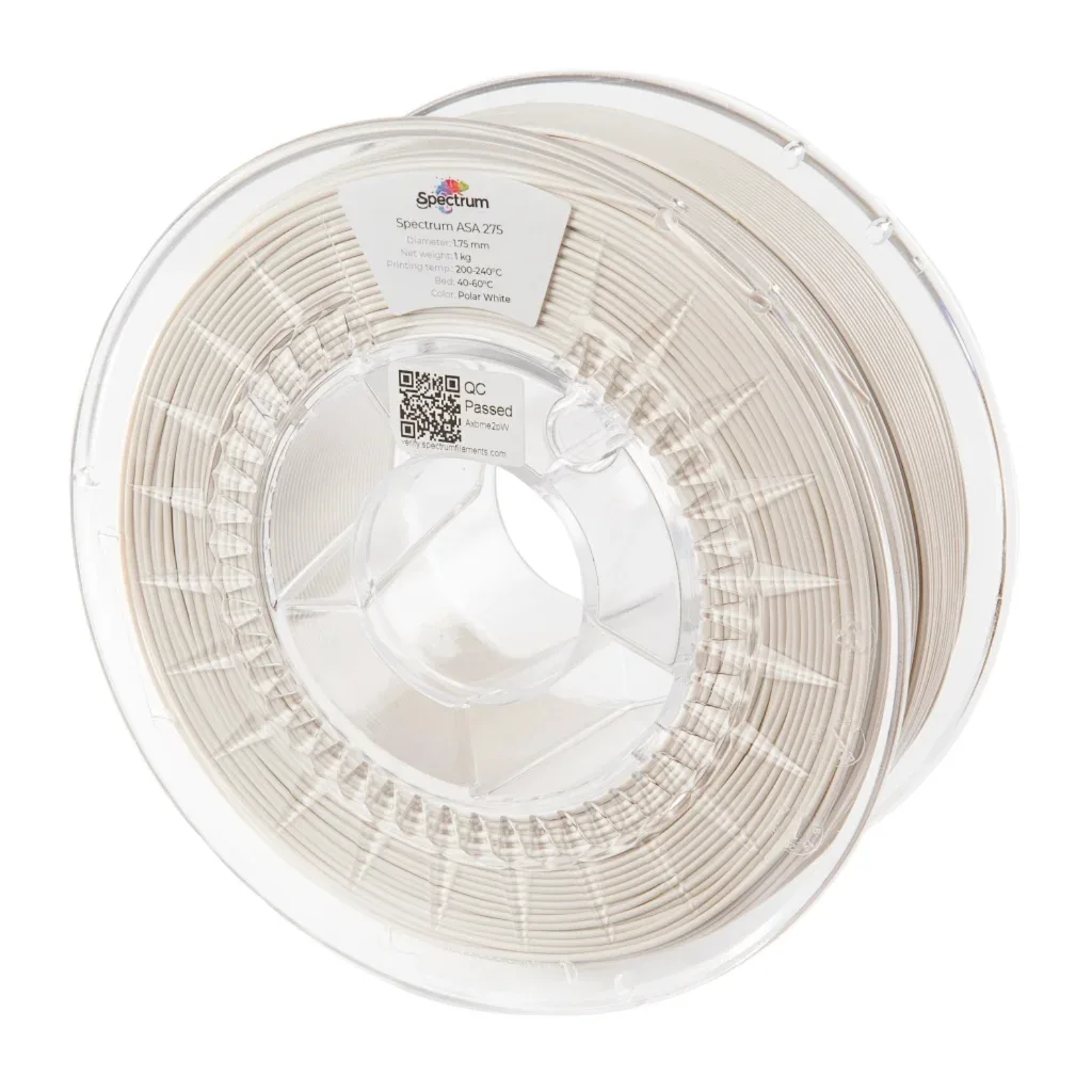 Пластик для 3D-принтера Spectrum ASA 275 1.75 mm 1kg White, Polar (80307)
