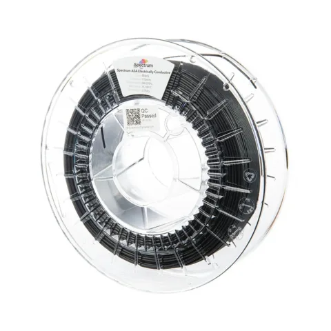 Пластик для 3D-принтера Spectrum ASA Electrically Conductive 1.75mm 0.75kg Black (81592)