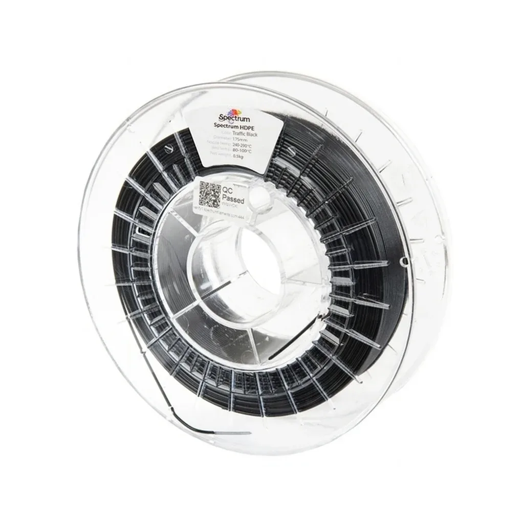 Пластик для 3D-принтера Spectrum HDPE 1.75mm 0.5kg, Black,Traffic (81636)