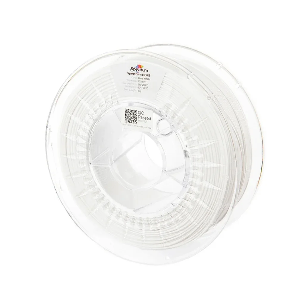 Пластик для 3D-принтера Spectrum HDPE 1.75mm 1kg, White,Pure (81637)