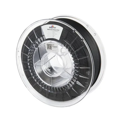 Пластик для 3D-принтера Spectrum PA12 CF15 1.75mm 1kg Black Carbon (81564)