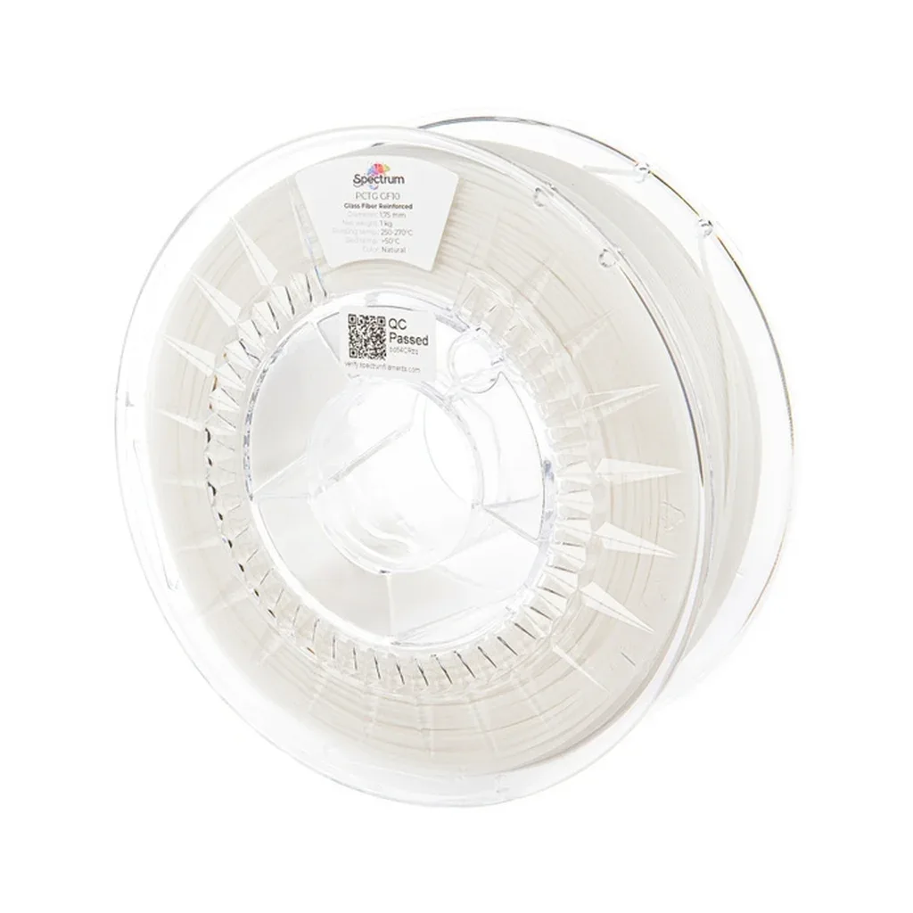 Пластик для 3D-принтера Spectrum PCTG GF10 1.75mm Natural 1kg (80718)