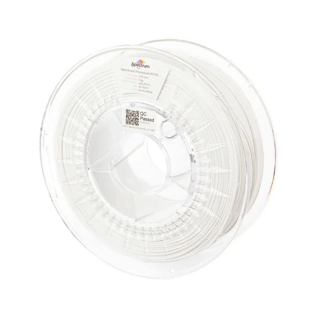 Пластик для 3D-принтера Spectrum PCTG Premium 1.75mm 1kg White, Arctic RAL 9016 (80660)