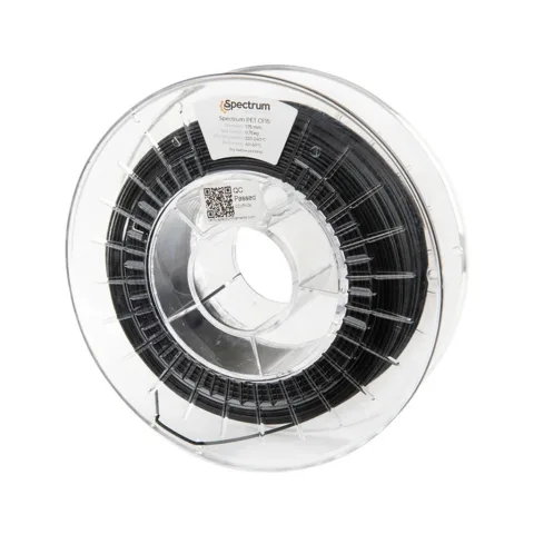 Пластик для 3D-принтера Spectrum PET CF15 1.75mm 0.75kg Black (80587)