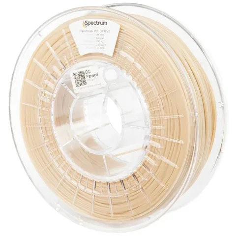 Пластик для 3D-принтера Spectrum PET-G FR V0 1.75mm 0.75kg NATURAL (80553)