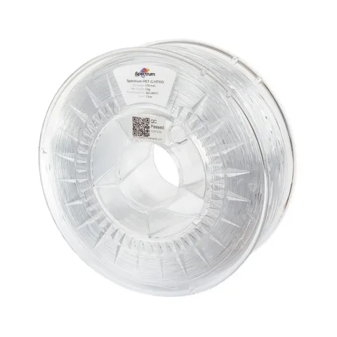 Пластик для 3D-принтера Spectrum PET-G HT100 1.75mm 1kg CLEAR (80413)