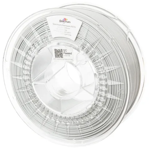 Пластик для 3D-принтера Spectrum PET-G Premium 1.75mm 1kg Grey Light, RAL7035 (80600)