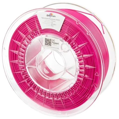 Пластик для 3D-принтера Spectrum PET-G Premium 1.75mm 1kg Pink/RAL 4010 (80539)