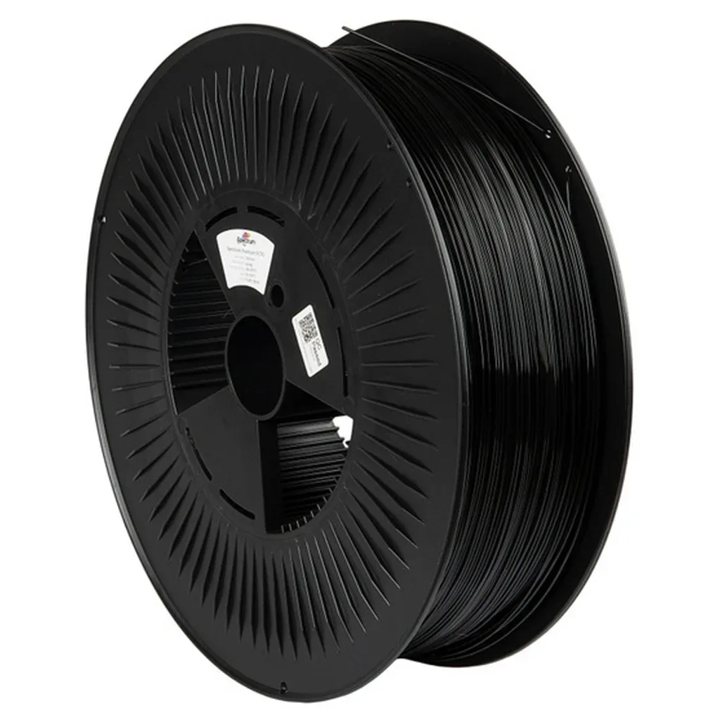 Пластик для 3D-принтера Spectrum PET-G Premium 1.75mm 4.5kg Black, Deep RAL 9017 (80628)