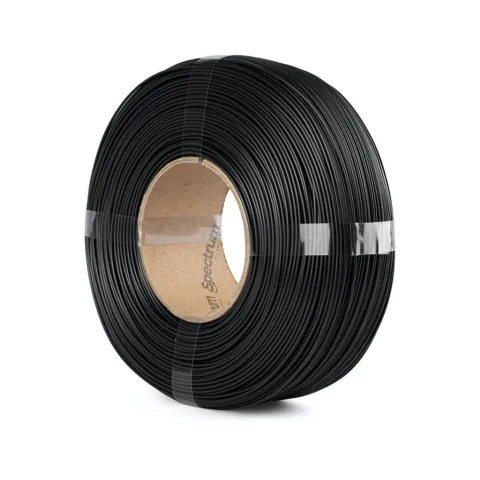 Пластик для 3D-принтера Spectrum PET-G Premium Transparent 1.75mm 1kg ReFill Black (81366)