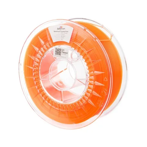 Пластик для 3D-принтера Spectrum PLA Crystal 1.75mm 1kg NEON ORANGE (80884)