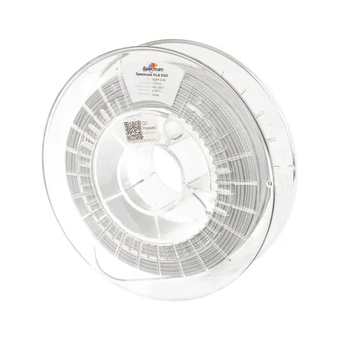 Пластик для 3D-принтера Spectrum PLA ESD 1.75mm 0.5kg LIGHT GREY (81644)