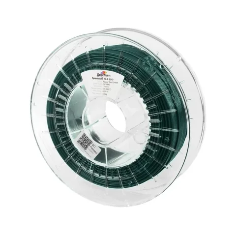 Пластик для 3D-принтера Spectrum PLA ESD 1.75mm 0.5kg POWER TOOL GREEN (81649)