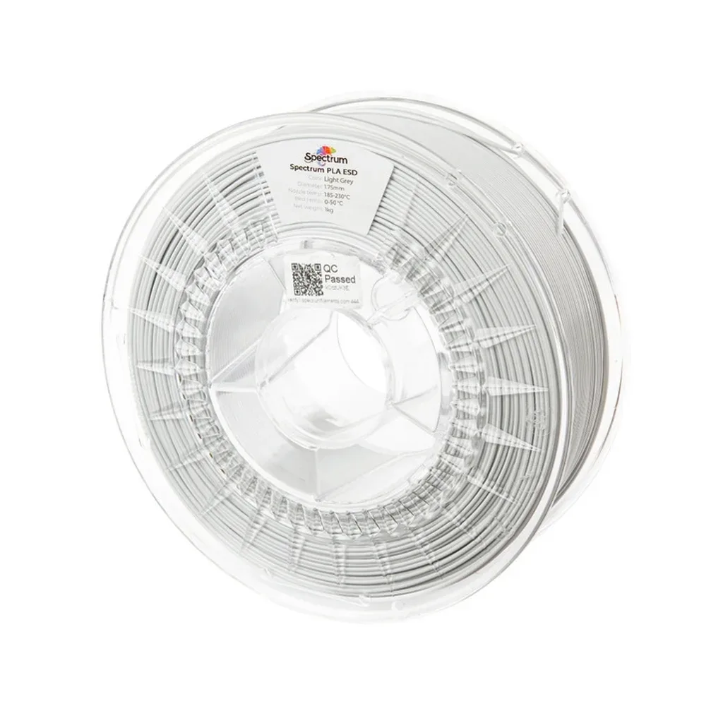 Пластик для 3D-принтера Spectrum PLA ESD 1.75mm 1kg LIGHT GREY (81652)
