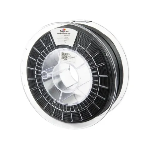 Пластик для 3D-принтера Spectrum PLA ESD 1.75mm 1kg TRAFFIC BLACK (81658)