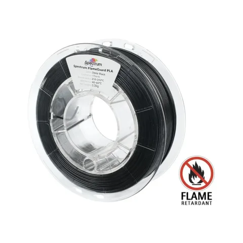 Пластик для 3D-принтера Spectrum PLA FlameGuard 1.75mm 0.25kg Black, Midnight (81447)