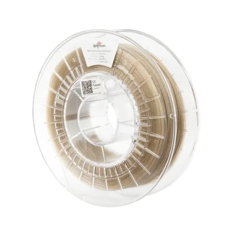 Пластик для 3D-принтера Spectrum PLA Glitter 1.75mm 0.5kg Gold, Clear (80271)