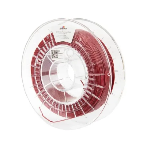 Пластик для 3D-принтера Spectrum PLA Glitter 1.75mm 0.5kg Red,Sparkle (80272)