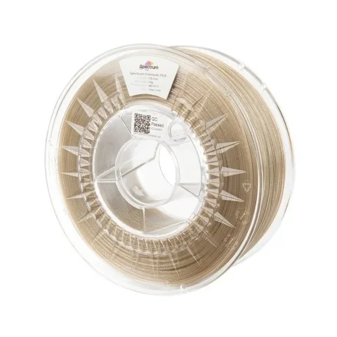 Пластик для 3D-принтера Spectrum PLA Glitter 1.75mm 1kg Gold,Clear (80273)