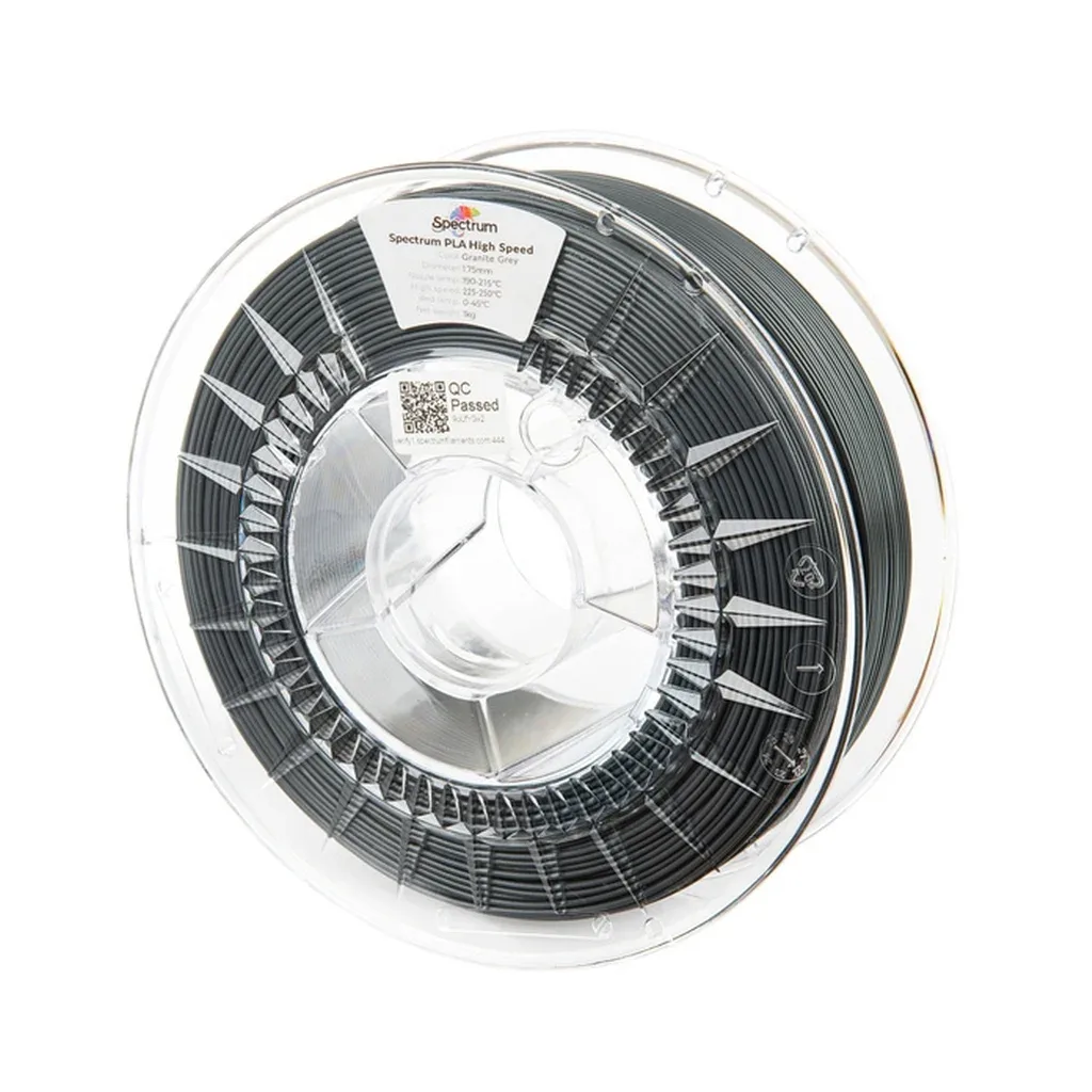 Пластик для 3D-принтера Spectrum PLA HS Premium 1.75mm 1kg Granite Grey (81069)