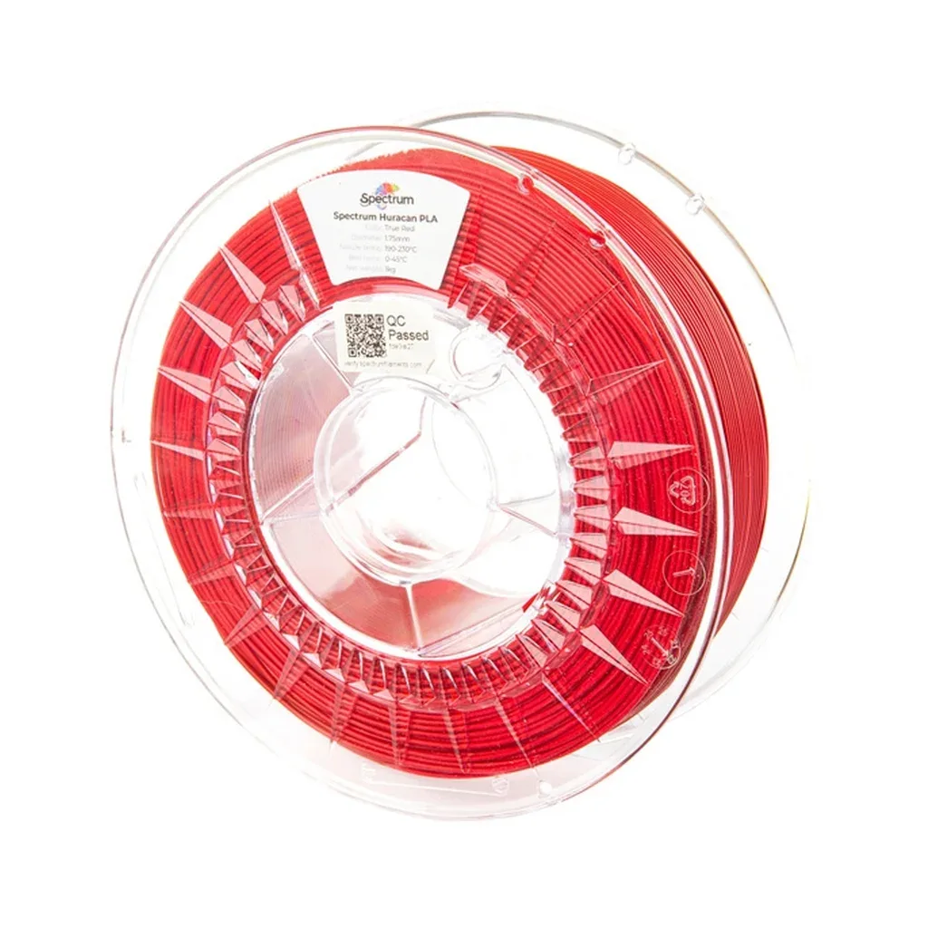 Пластик для 3D-принтера Spectrum PLA Huracan 1.75mm 1kg TRUE RED (80931)
