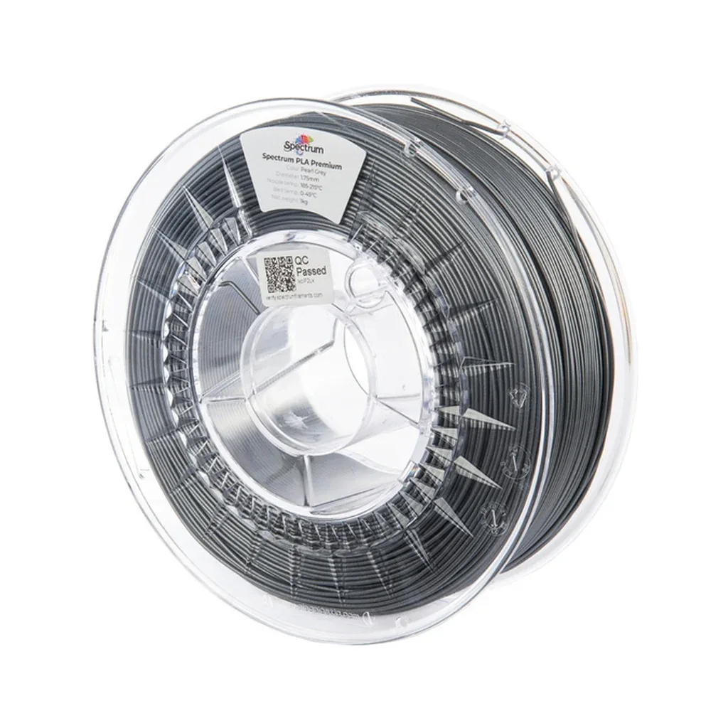 Пластик для 3D-принтера Spectrum PLA Premium 1.75mm 1kg, Grey, Pearl (80851)
