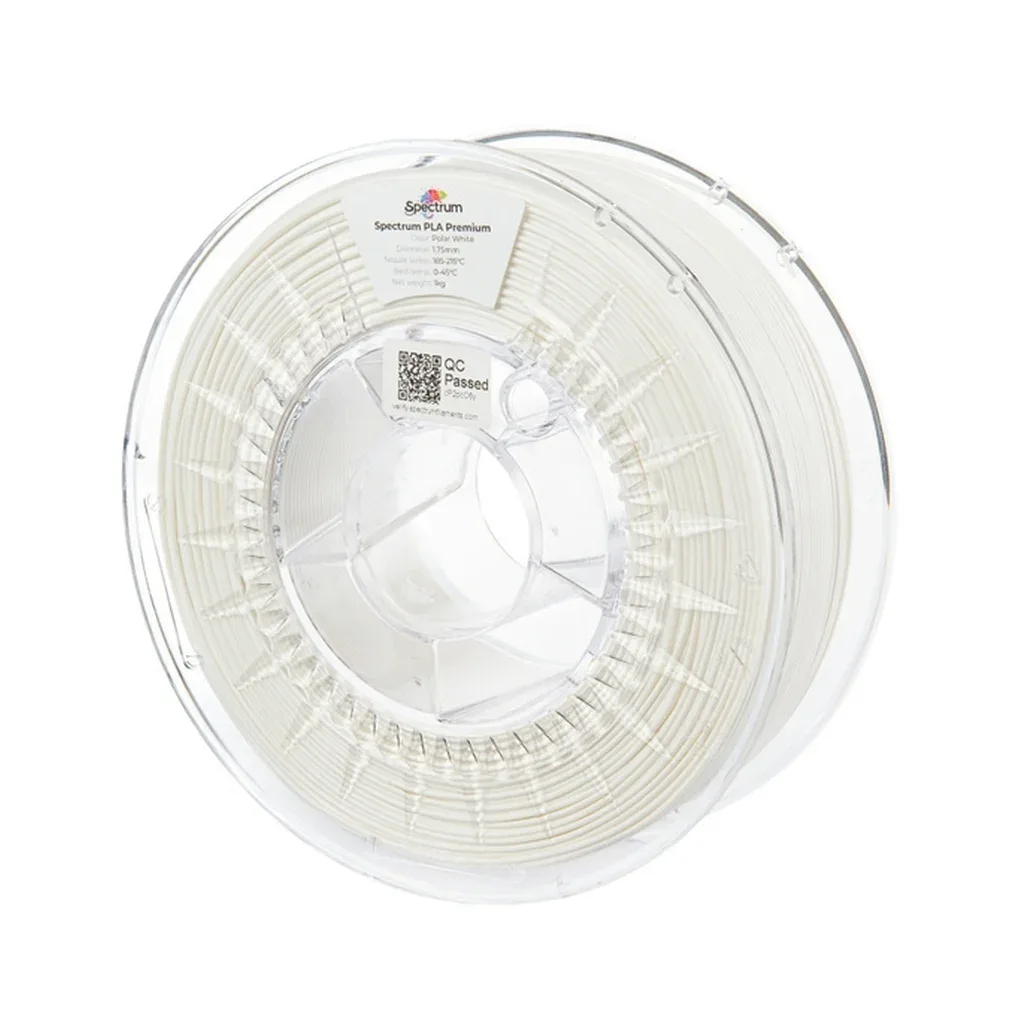 Пластик для 3D-принтера Spectrum PLA Premium 1.75mm 1kg White, Polar (80012)