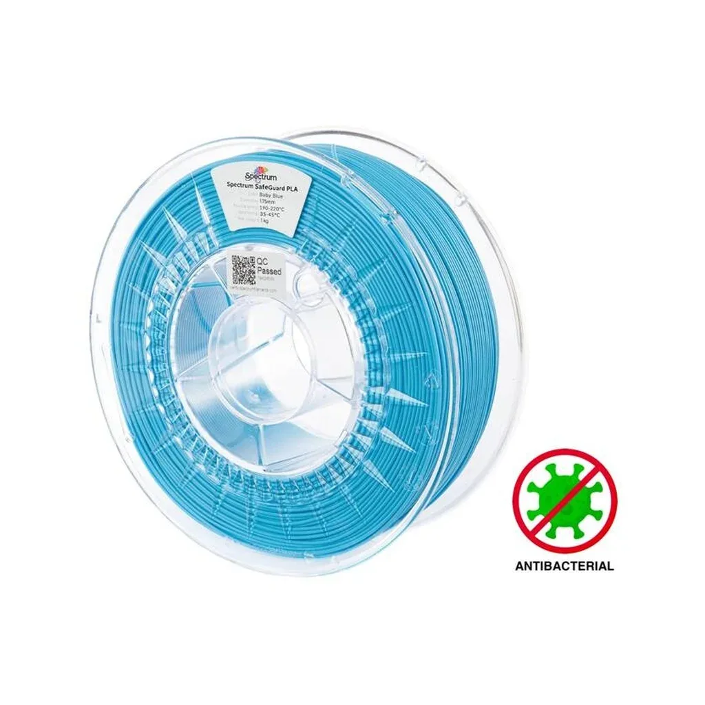Пластик для 3D-принтера Spectrum PLA SafeGuard 1.75mm 1kg Blue, Baby (81562)