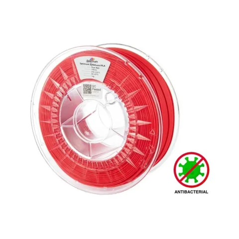 Пластик для 3D-принтера Spectrum PLA SafeGuard 1.75mm 1kg Red, True (81559)