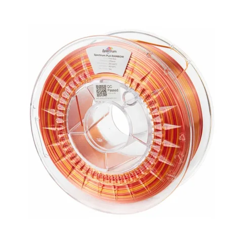 Пластик для 3D-принтера Spectrum PLA Silk Rainbow 1.75mm 1kg Fire Red (81017)