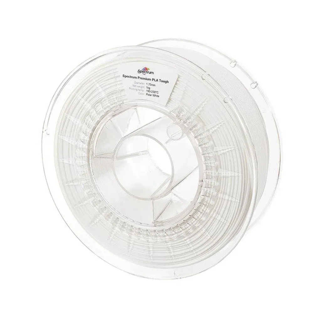 Пластик для 3D-принтера Spectrum PLA Tough 1.75mm 1kg White, Polar (80195)