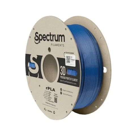 Пластик для 3D-принтера Spectrum r-PLA 1.75mm 1kg Blue, Signal (Ral 5005) (80558)