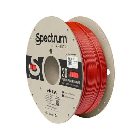 Пластик для 3D-принтера Spectrum r-PLA 1.75mm 1kg Red, Signal (Ral 3001) (80557)