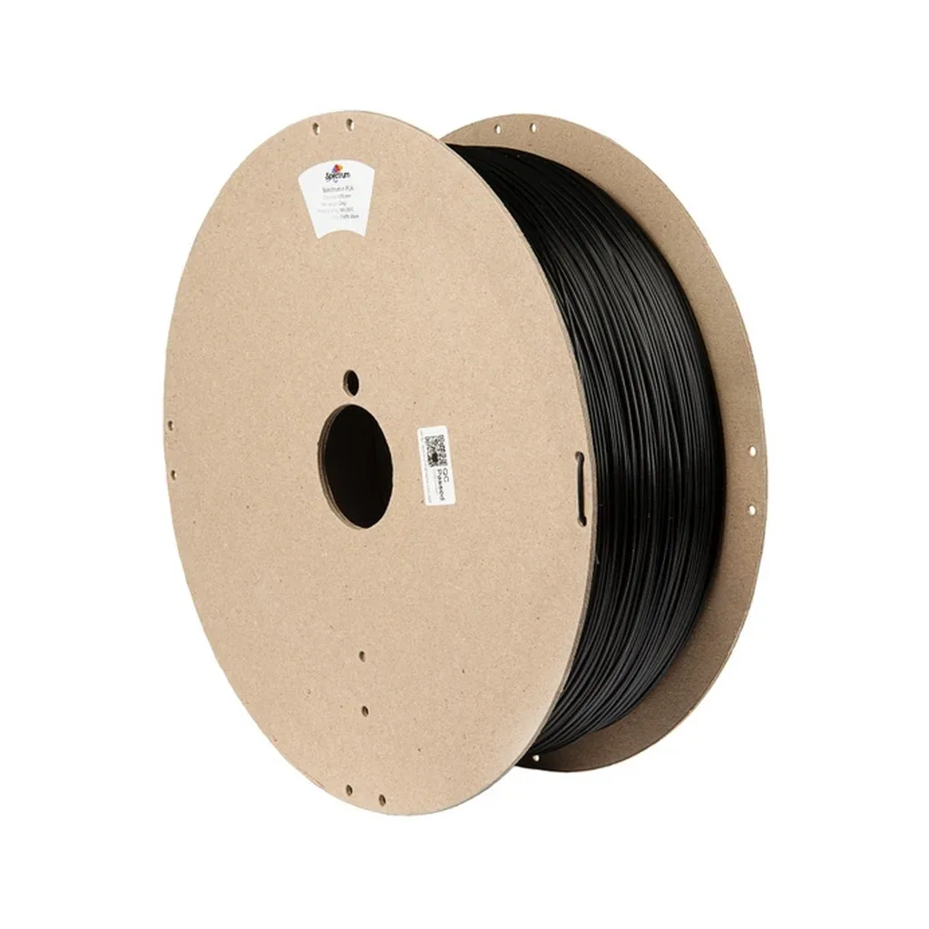 Пластик для 3D-принтера Spectrum r-PLA 1.75mm 2kg Black, Traffic (Ral 9017) (80561)