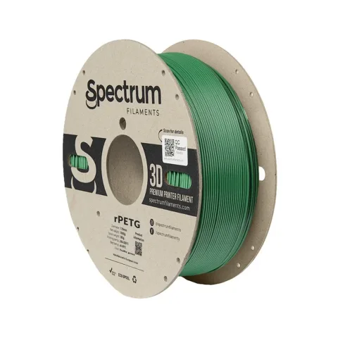 Пластик для 3D-принтера Spectrum rPETG 1.75mm 1kg Green, Traffic (RAL 6024) (80595)