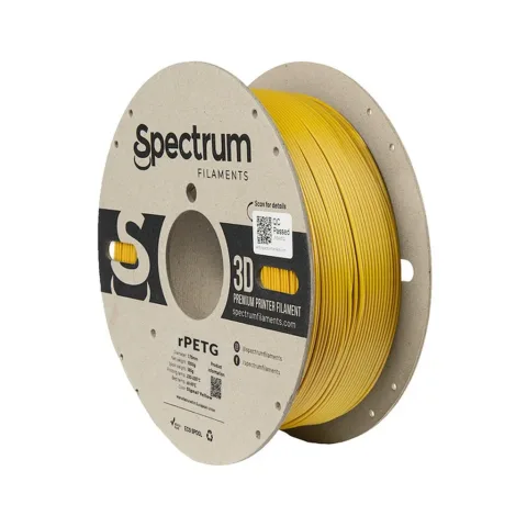 Пластик для 3D-принтера Spectrum rPETG 1.75mm 1kg Yellow, Signal (RAL 1003) (80596)