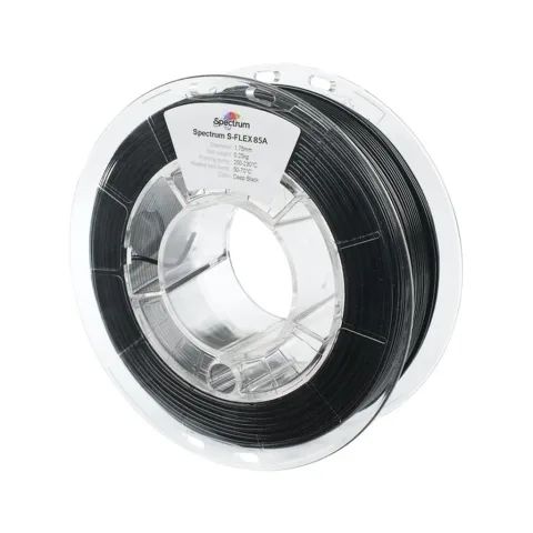Пластик для 3D-принтера Spectrum S-Flex 85A 1.75mm 0.25kg Black, Deep RAL 9017 (80567)