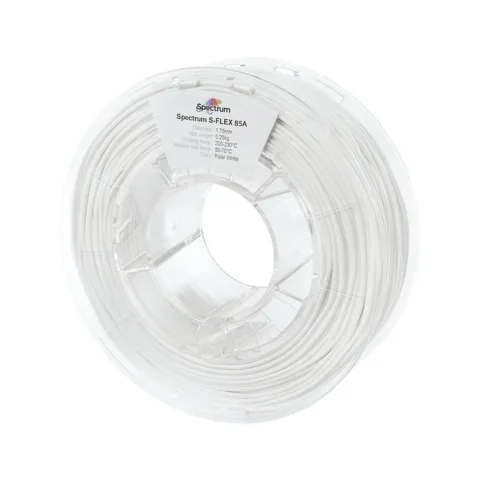 Пластик для 3D-принтера Spectrum S-Flex 85A 1.75mm 0.25kg White, Polar RAL 9003 (80571)