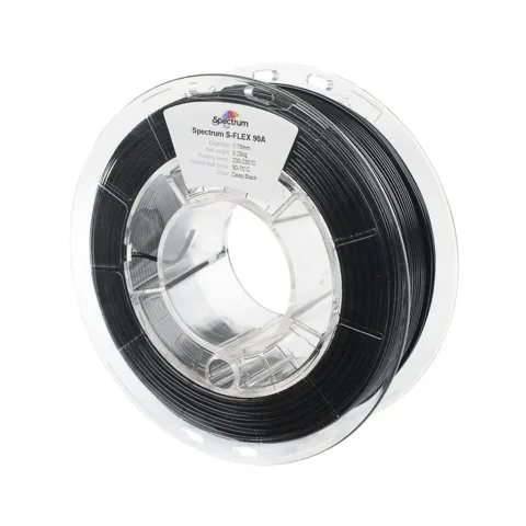 Пластик для 3D-принтера Spectrum S-Flex 90A 1.75mm 0.25kg BLACK, DEEP (80262)